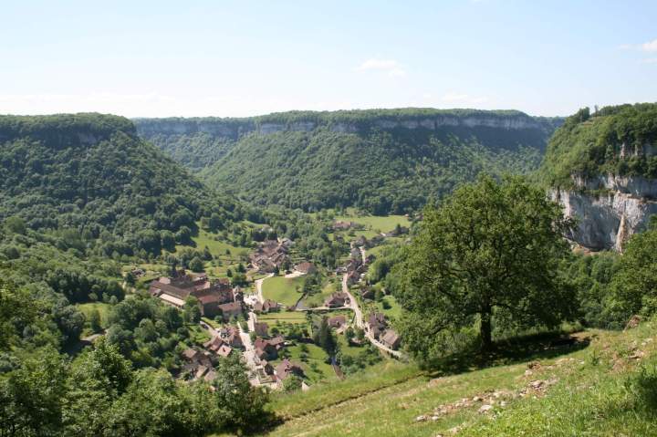 0 Baume les Messieurs   village Panorama