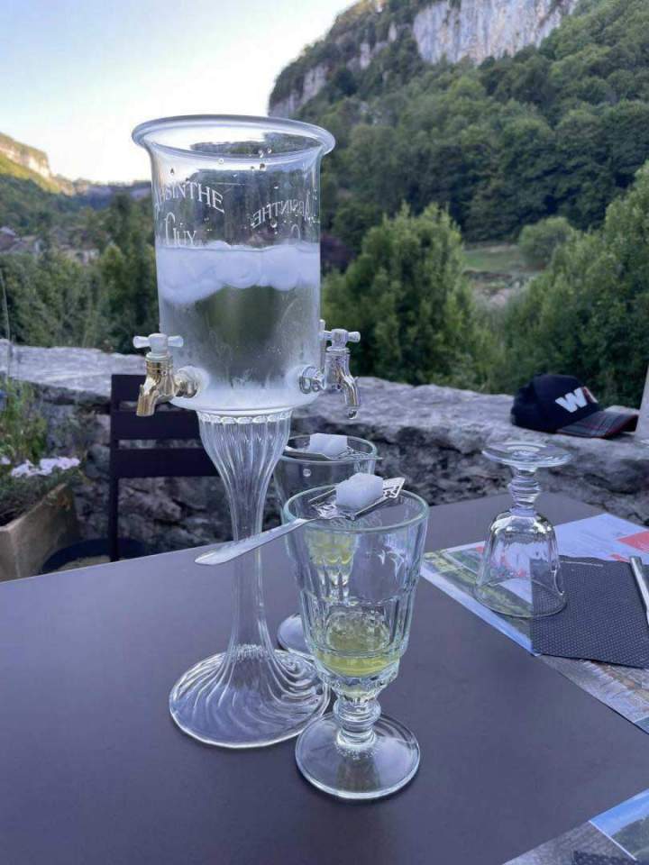 Restaurant avec terrasse Baume-les-Messieurs