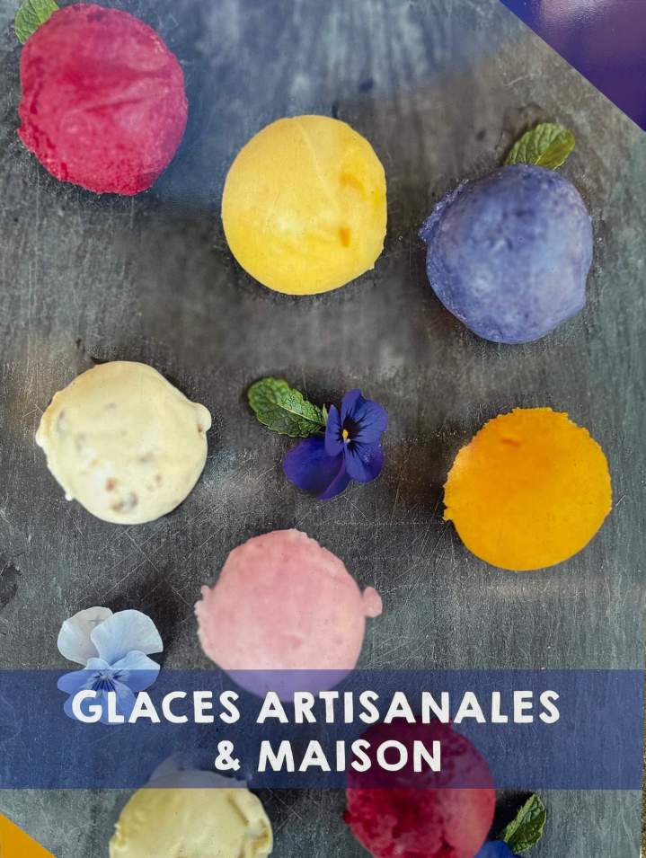 Glaces faites maison Baume-les-Messieurs