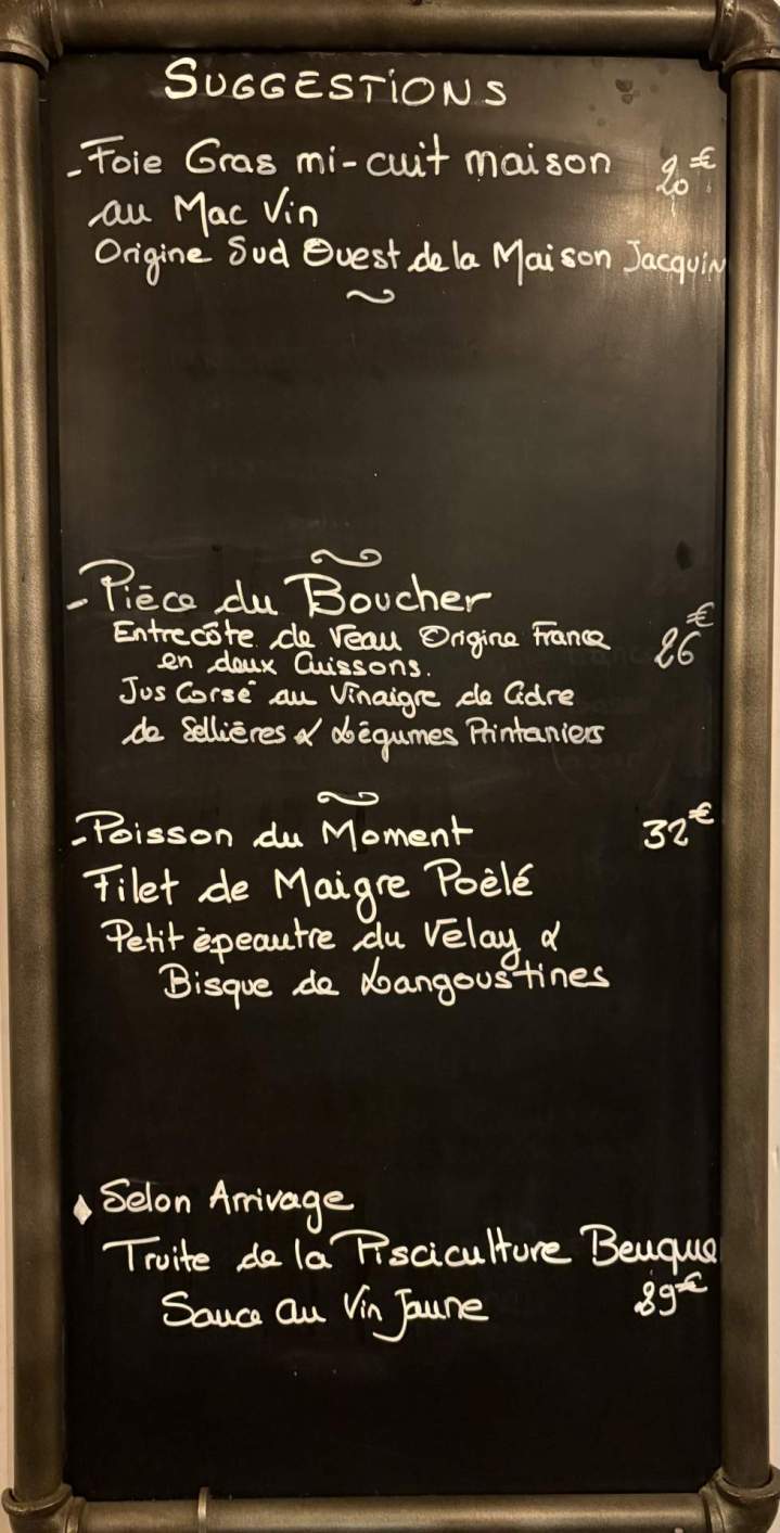 Sugestions - Ardoise Baume-les-Messieurs