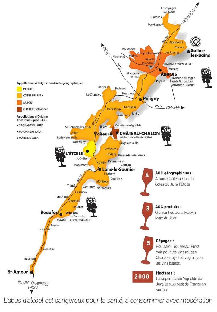 Carte Baume-les-Messieurs